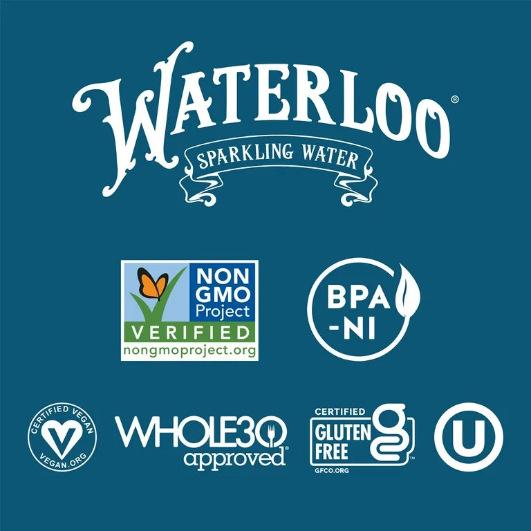 Waterloo Sparkling Water, Summer Berry, 12 fl oz, 8 Pack Cans