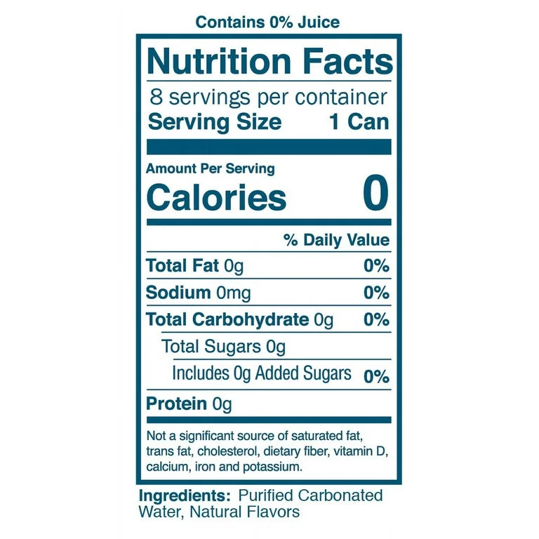 Waterloo Sparkling Water, Grape, 12 fl oz, 8 Pack Cans