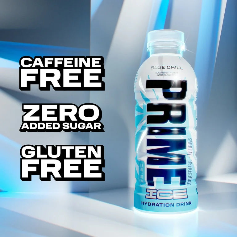 New Prime Hydration Ice Blue Chill 16.9oz