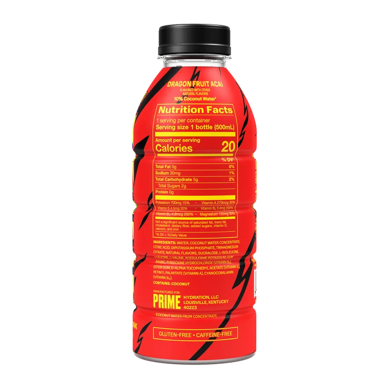 Rare Prime Hydration Drink, IShowSpeed Special Edition 16.9oz