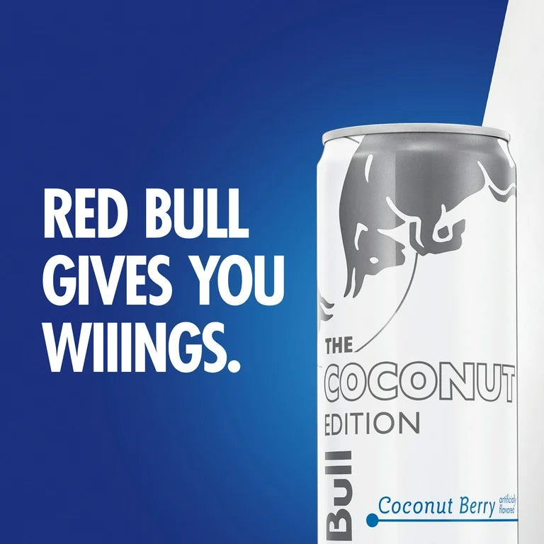 Red Bull Coconut Edition Energy Drink, Coconut Berry 12 fl oz Can
