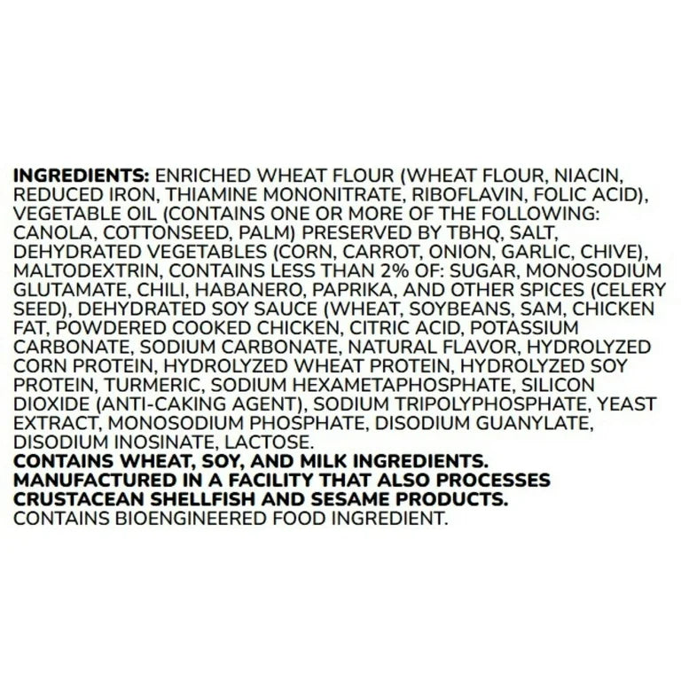 Maruchan Instant Lunch Hot & Spicy Chicken Flavor Ramen Noodles, 2.25 oz Cup