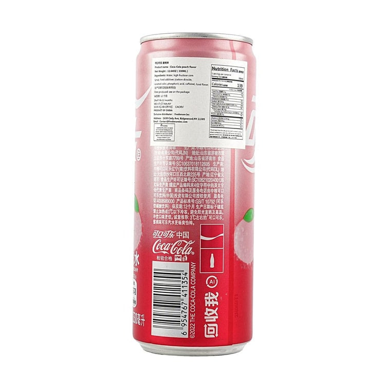 Coca-Cola Peach Flavor 11.16 fl oz Can