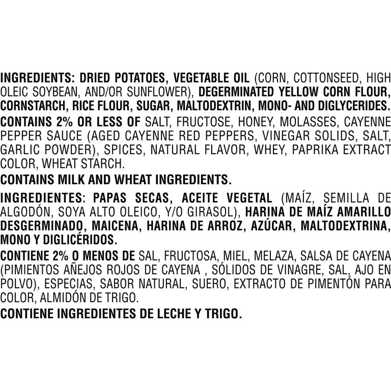 Pringles Hot Honey Potato Chips 5.5 oz