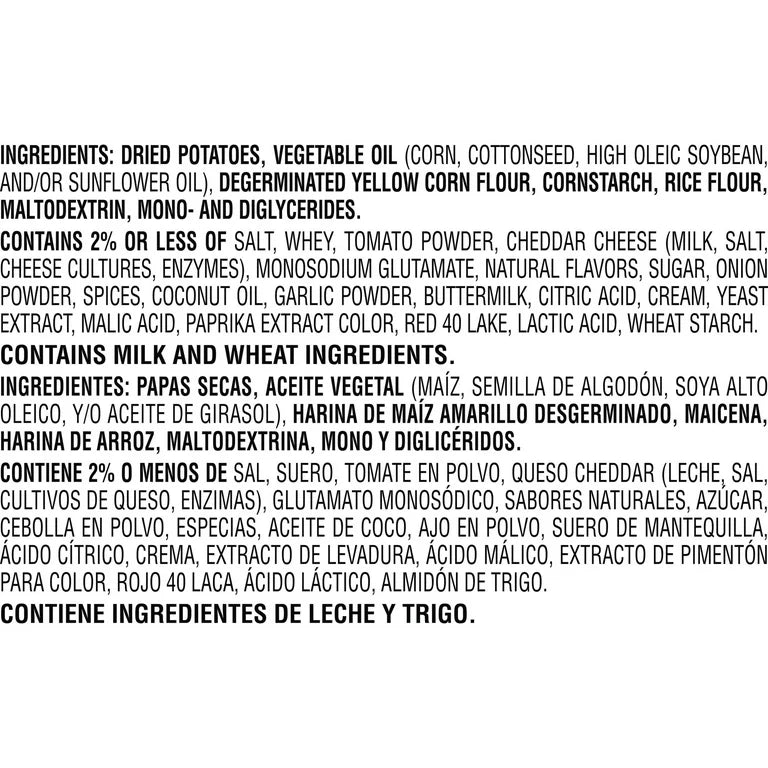 Pringles Pizza Potato Crisps Chips, Lunch Snacks, 5.5 oz