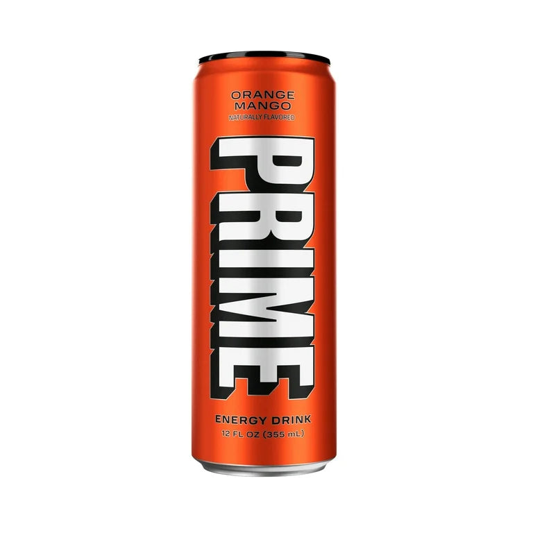 Prime Energy Drink, Sugar-Free Orange Mango 12oz Can