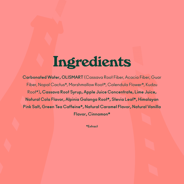 OLIPOP Prebiotic Soda, Vintage Cola, 12 fl oz