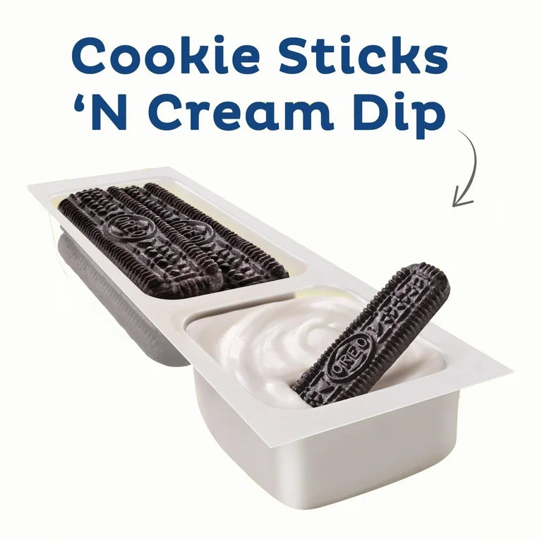 OREO Cookie Sticks 'N Creme Dip Snack Packs, 10 Snack Packs