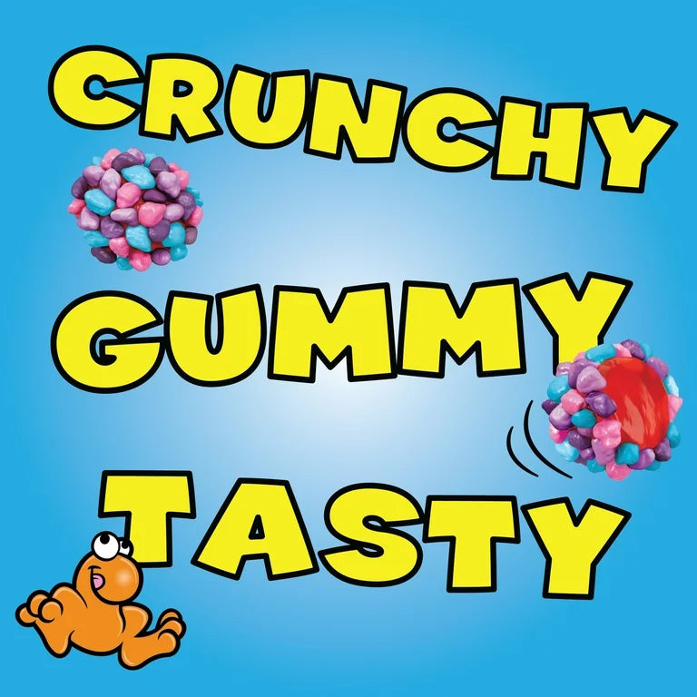 NERDS Gummy Clusters, Candy, Very Berry, Crunchy and Gummy, 3 oz