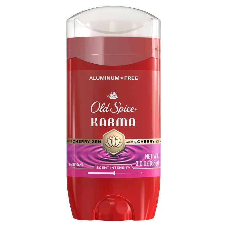 Old Spice Red Collection Deodorant for Men, Karma Scent, 3oz