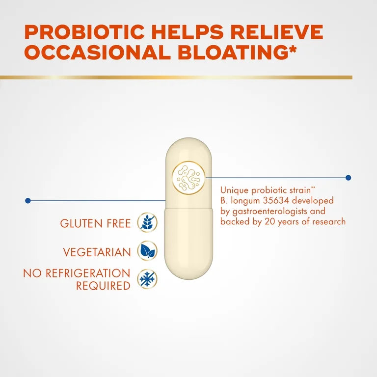 Align Probiotic, Bloating Relief + Digestion, Daily Probiotic Supplement, 28 Count