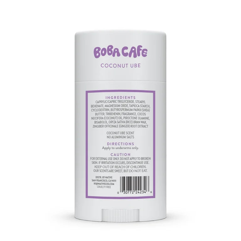 Native Deodorant, Aluminum Free, Limited Edition Coconut Ube, for Women and Men, 2.65 oz