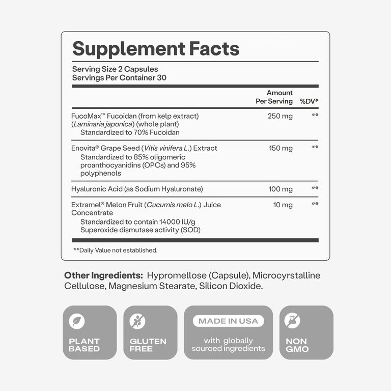 Humann Cardiovascular Health Daily, 4-in-1 Vascular & Blood Pressure Support Plant-Based Non-GMO, 60 Capsules