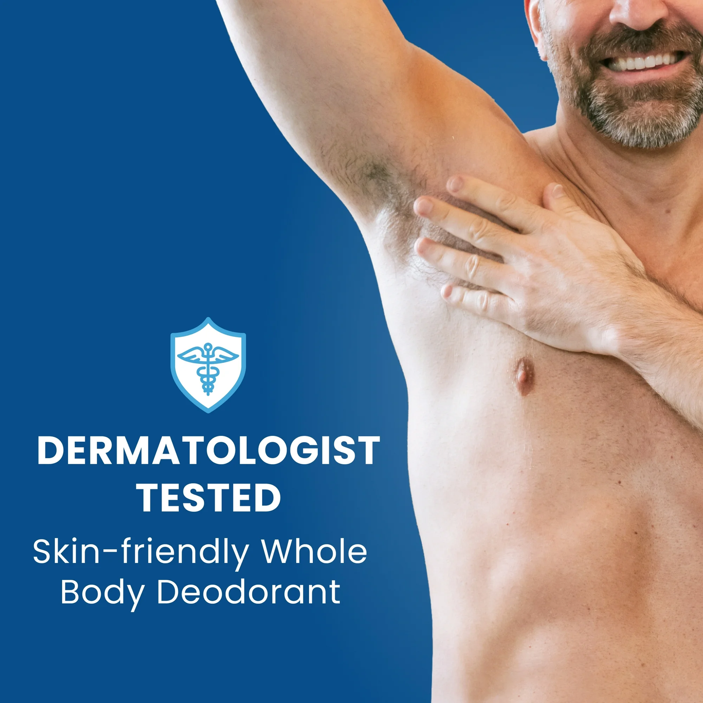 Mando Whole Body Deodorant Stick for Men, Smooth Solid, Aluminum Free, Bourbon Leather Scent, 2.6 oz