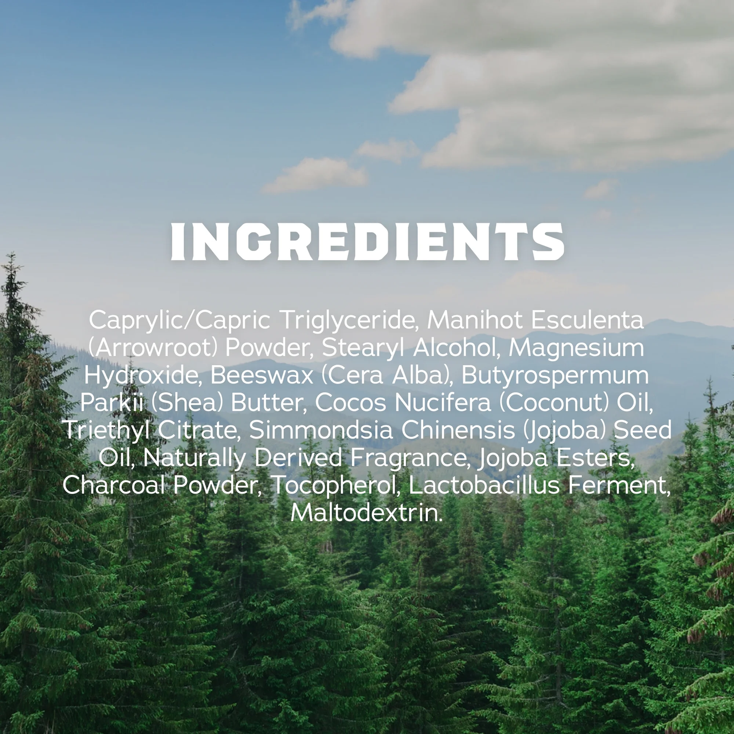 Dr. Squatch Sandalwood Summit Natural Deodorant for Men, 2.65 oz