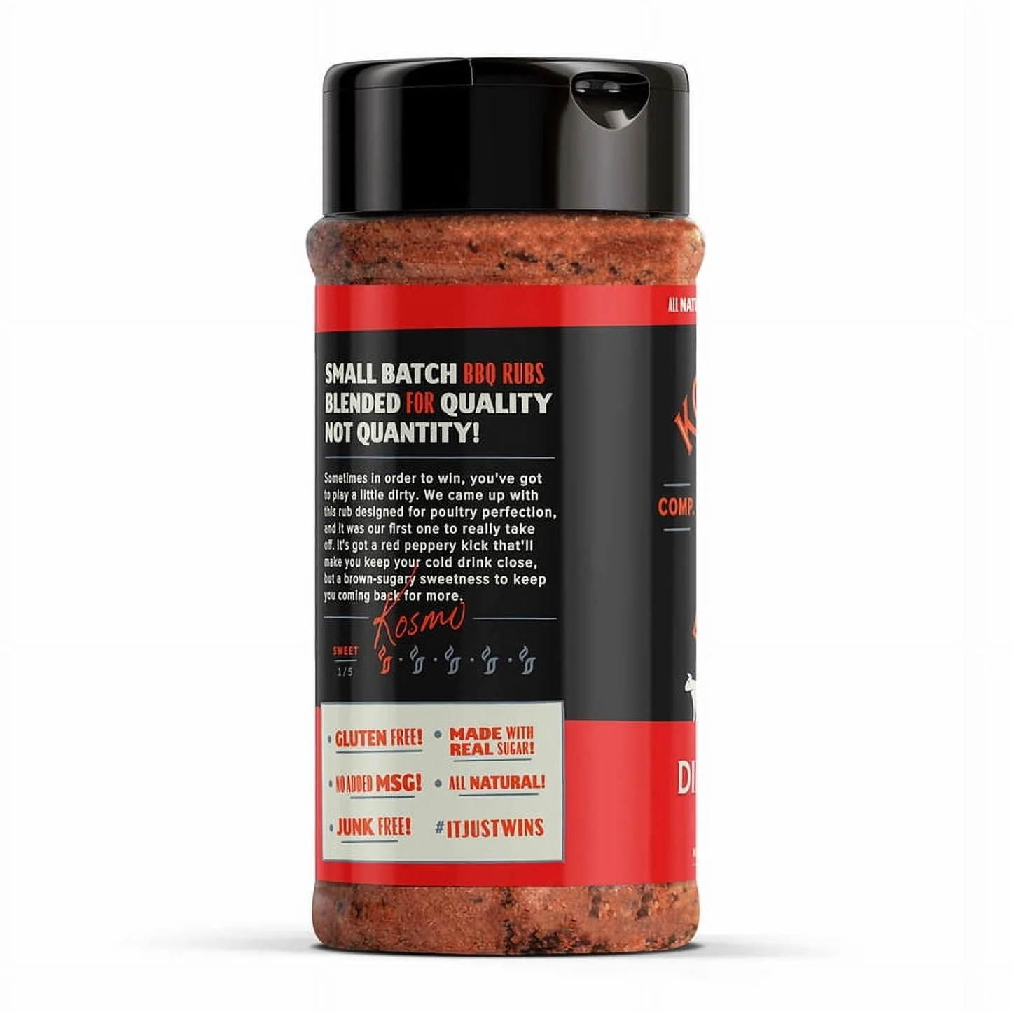 Kosmos Q Dirty Bird Dry BBQ Rub and Seasonings, 11 oz