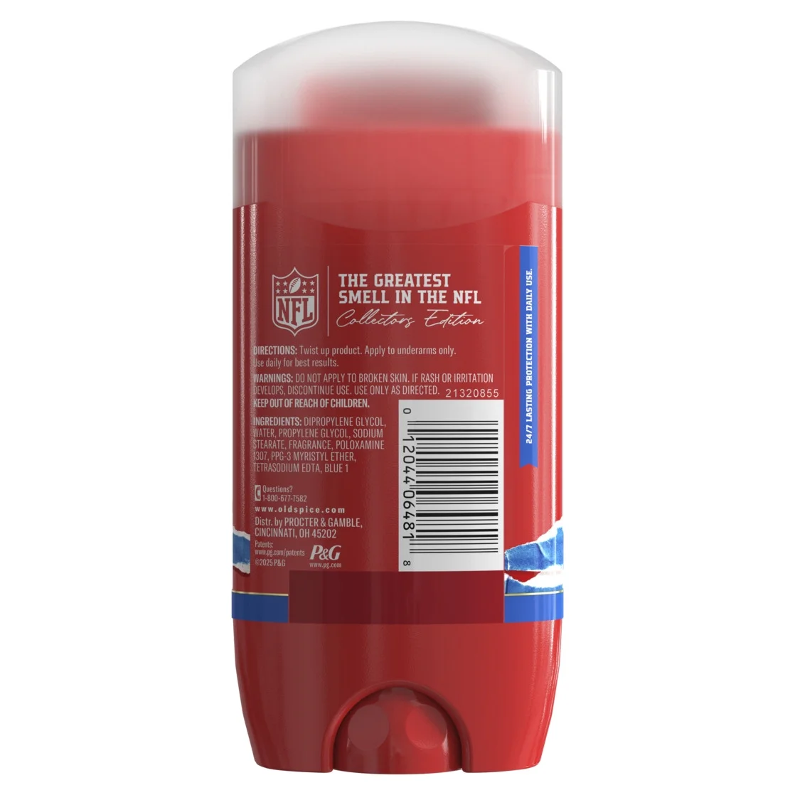 Old Spice Men's Aluminum Free Deodorant, NFL Collection, Goff the Chain, Driftwood + Drive, 3oz
