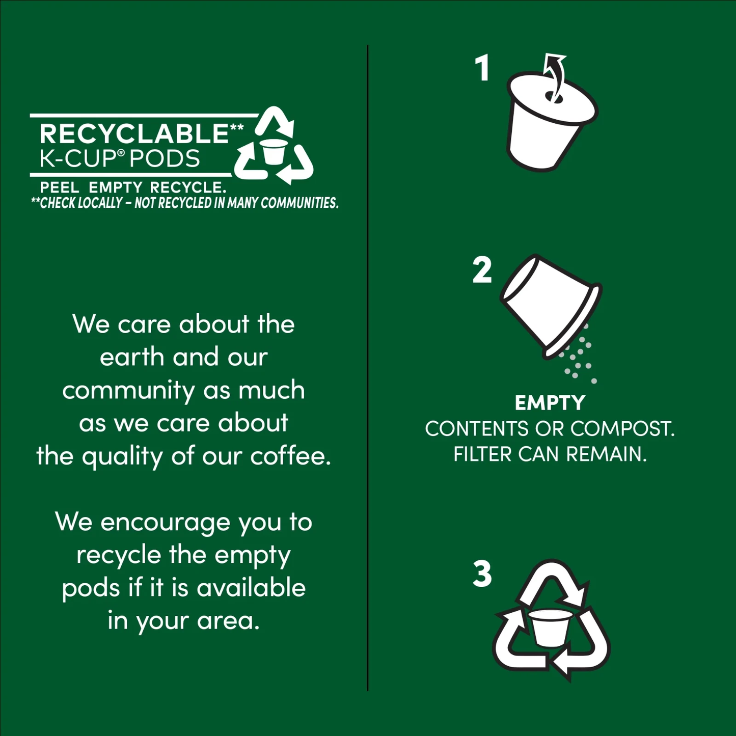 Tim Hortons Decaf Medium Roast Keurig Coffee Pods, 24 Ct