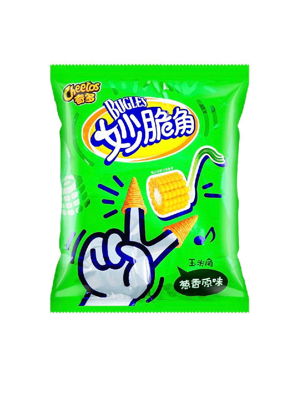 Cheetos Popping Corn Chips, Original Green Onion Flavor 65 g China