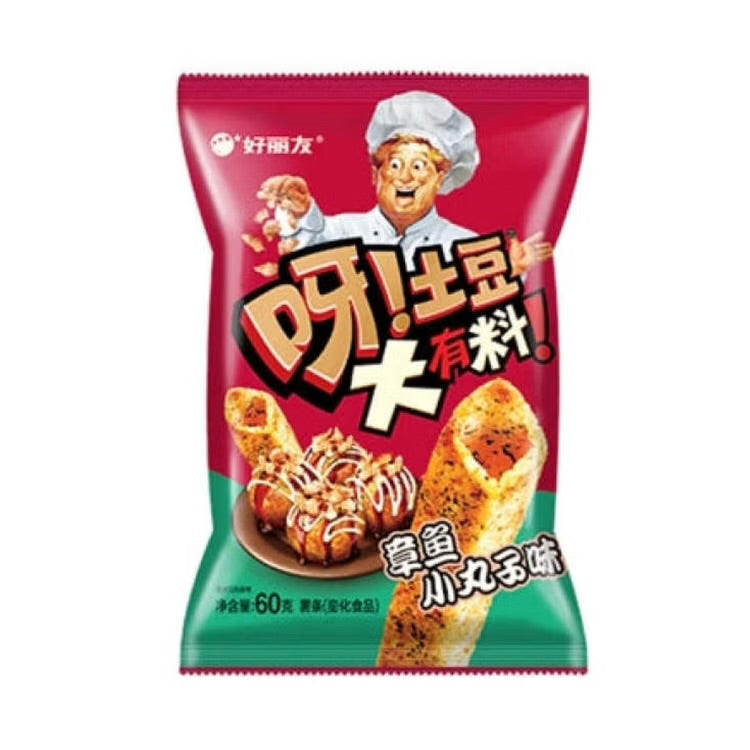 Orion Fry Cut Potato Chips Takoyaki Flavor 60 g China