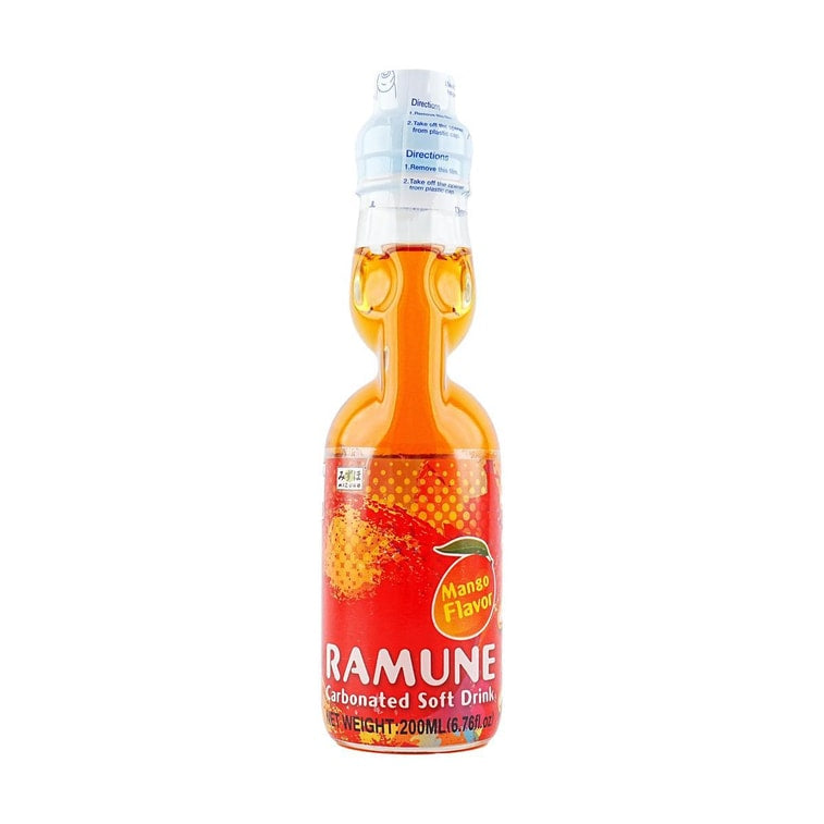 MIZUHO Ramune Drink Mango 6.76 fl oz