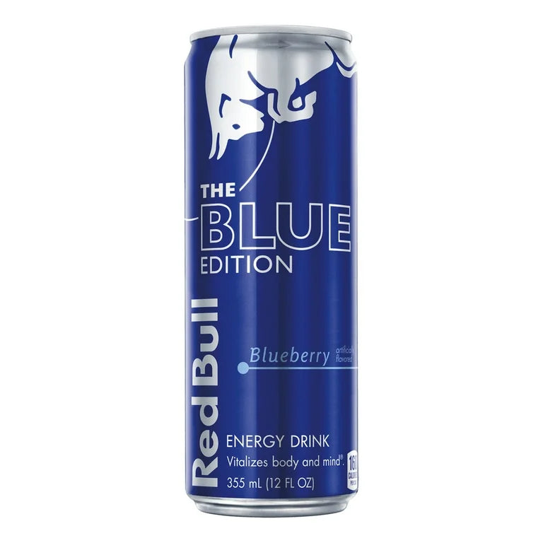 Red Bull Blue Edition Energy Drink, Blueberry, 12 fl oz Can