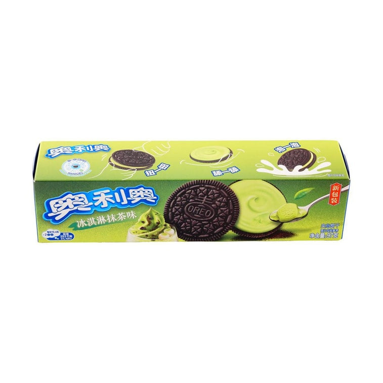 Oreos Cookies Ice Cream Matcha ,3.42 oz China