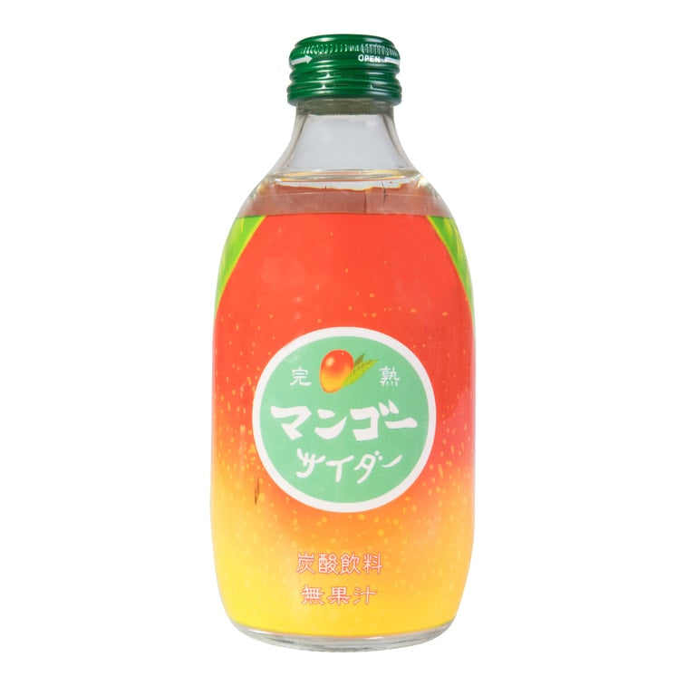 TOMOMASU Mango Cider Soda 300ml - Exotic Japanese Drink