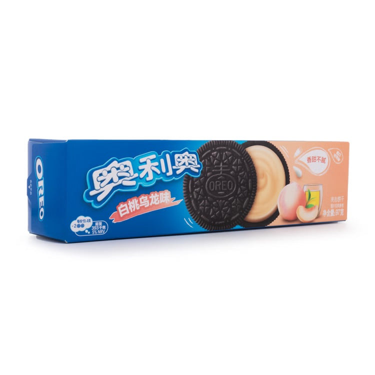 Oreo Sandwich Cookies, White Peach Oolong Tea Flavor 97 g China