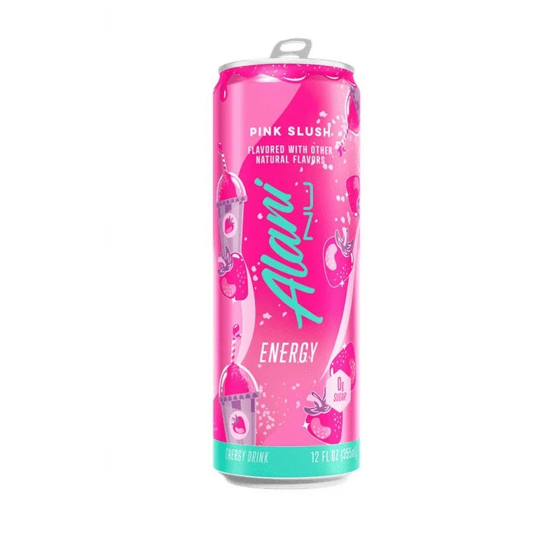 Alani Nu Energy Drink, Pink Slush, 12 fl oz