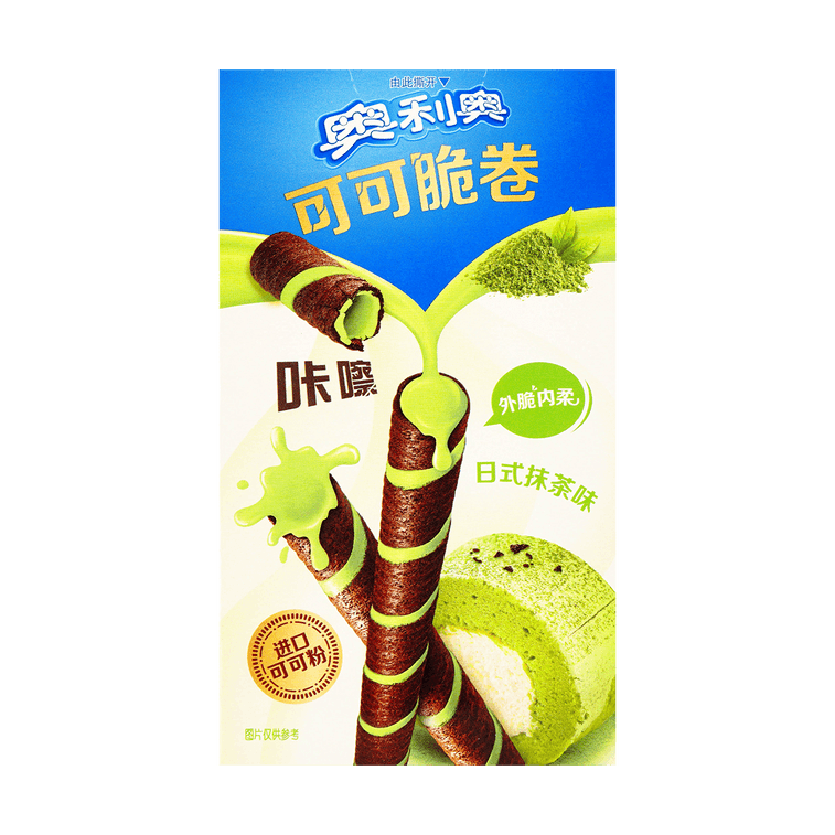 Oreo Cocoa Crispy Roll Japanese Matcha Flavor, 1.76 oz