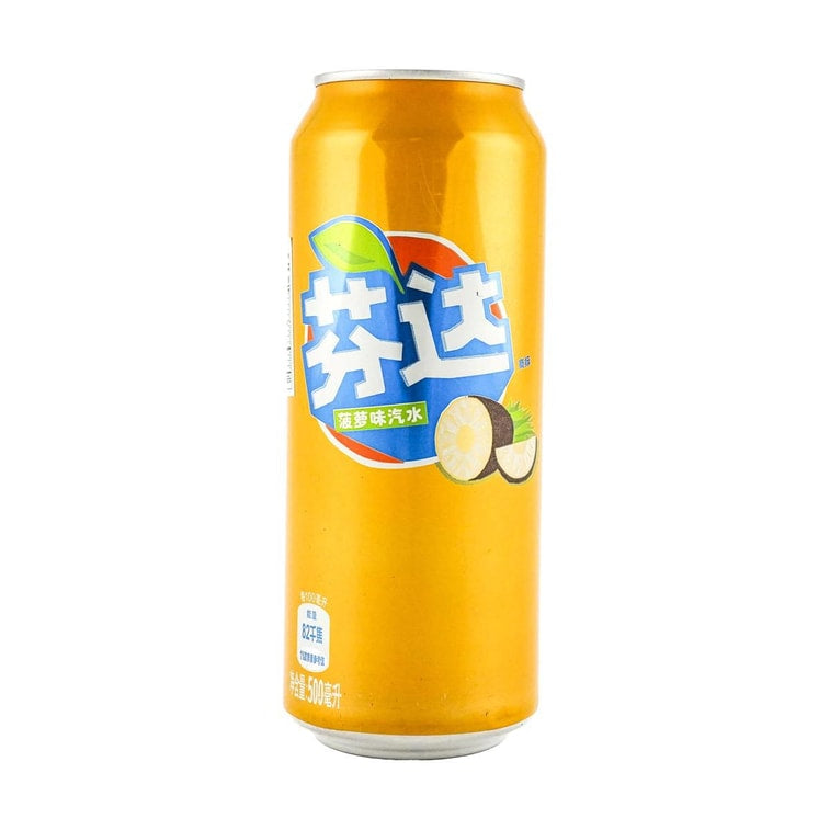 Fanta Pineapple Flavor Can, 16.9 fl oz