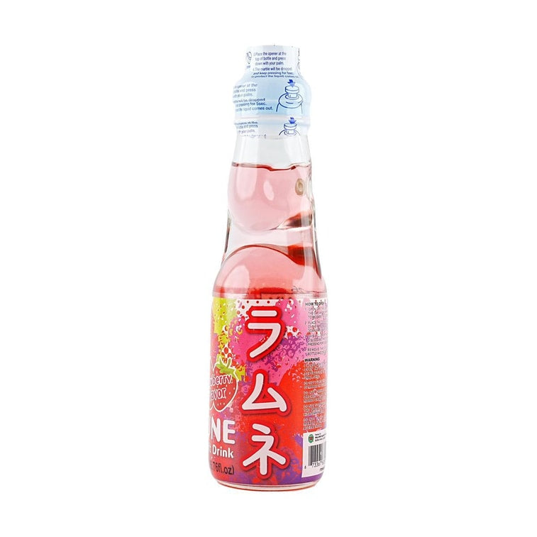 MIZUHO Ramune Drink Strawberry 6.76 fl oz