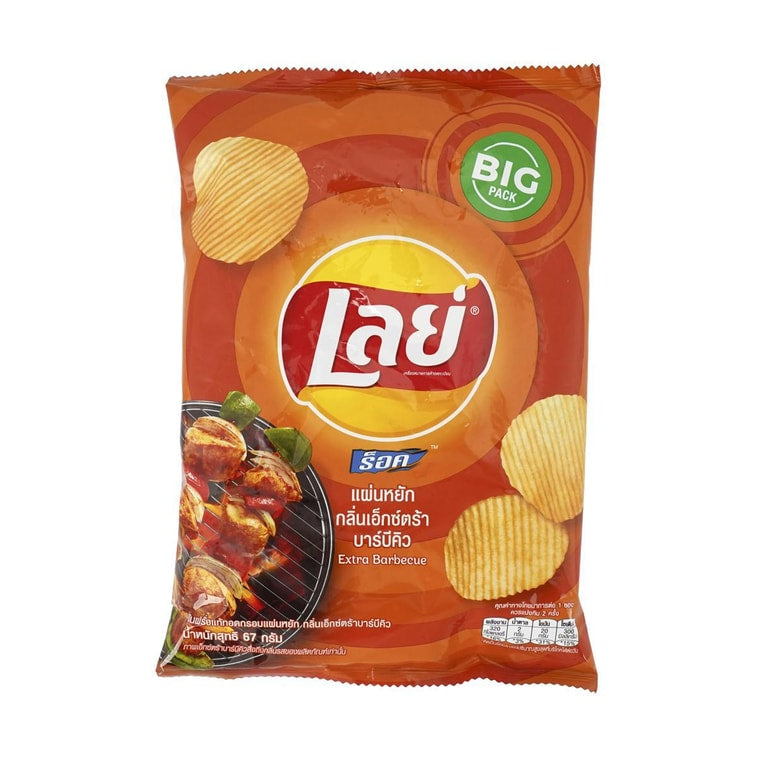 Extra Barbecue Flavor Potato Chips 2.34oz