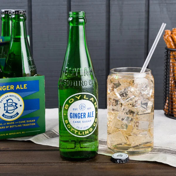 Boylan Ginger Ale Soda, 12 Ounce Glass Bottle