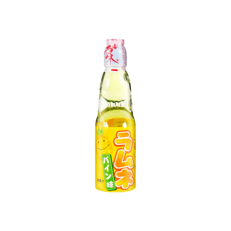 HATAKOSEN Ramune Soda - Yuzu Flavor, 6.76fl oz