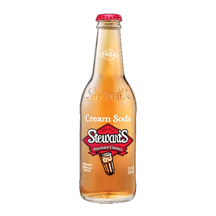 Stewart's Cream Soda 12 oz Bottle