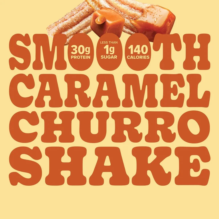 Pure Protein, Caramel Churro Complete Protein Shake, 30g Protein, 11 fl oz, 4 Ct