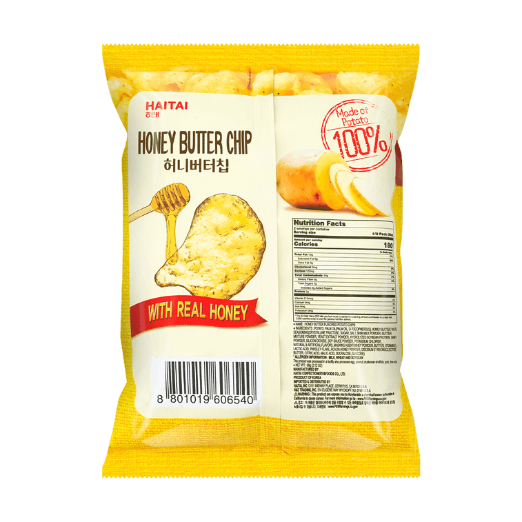 Haitai Korean Honey Butter Potato Chips