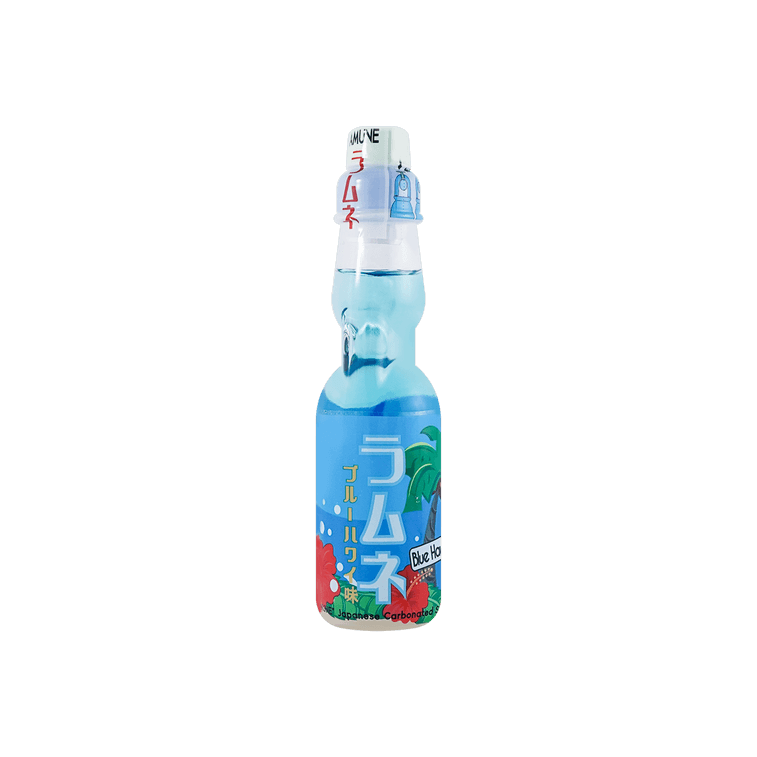 MIYAKO Ramune Soda - Blue Hawaii Flavor, 6.8fl oz