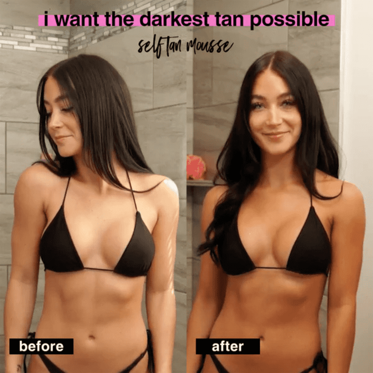 B.Tan I Want the Darkest Tan Possible - Self Tan Mousse, 6.7 fl oz