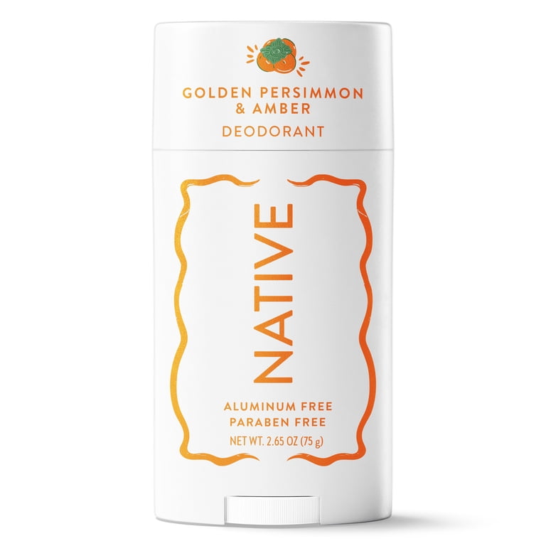Native Aluminum Free Deodorant, Golden Persimmon & Amber, 2.65oz