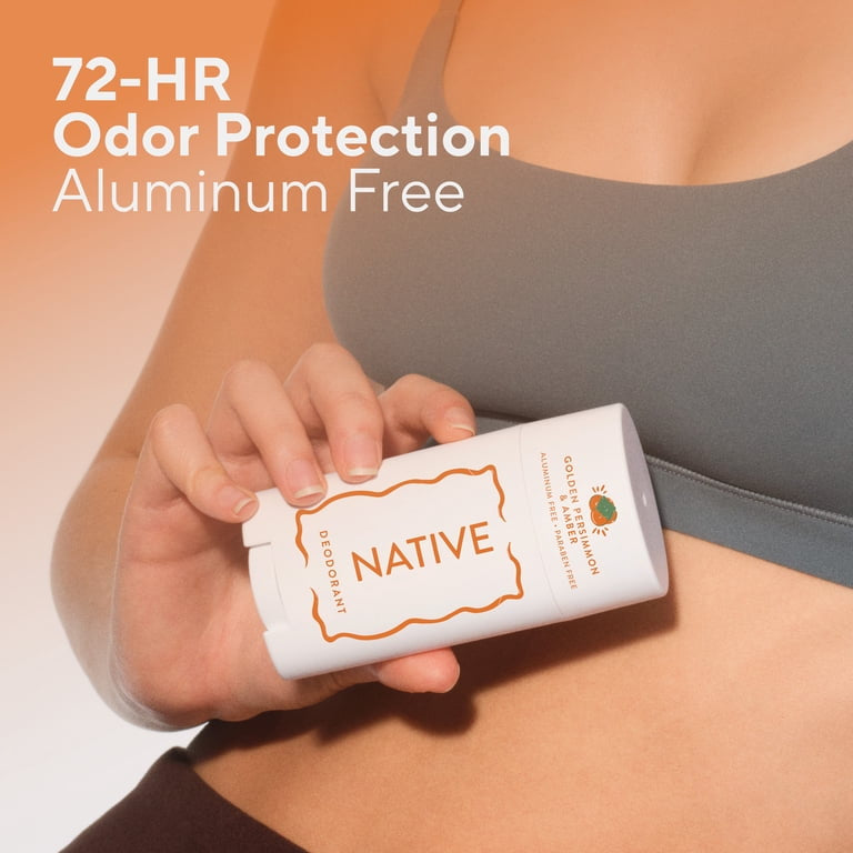 Native Aluminum Free Deodorant, Golden Persimmon & Amber, 2.65oz