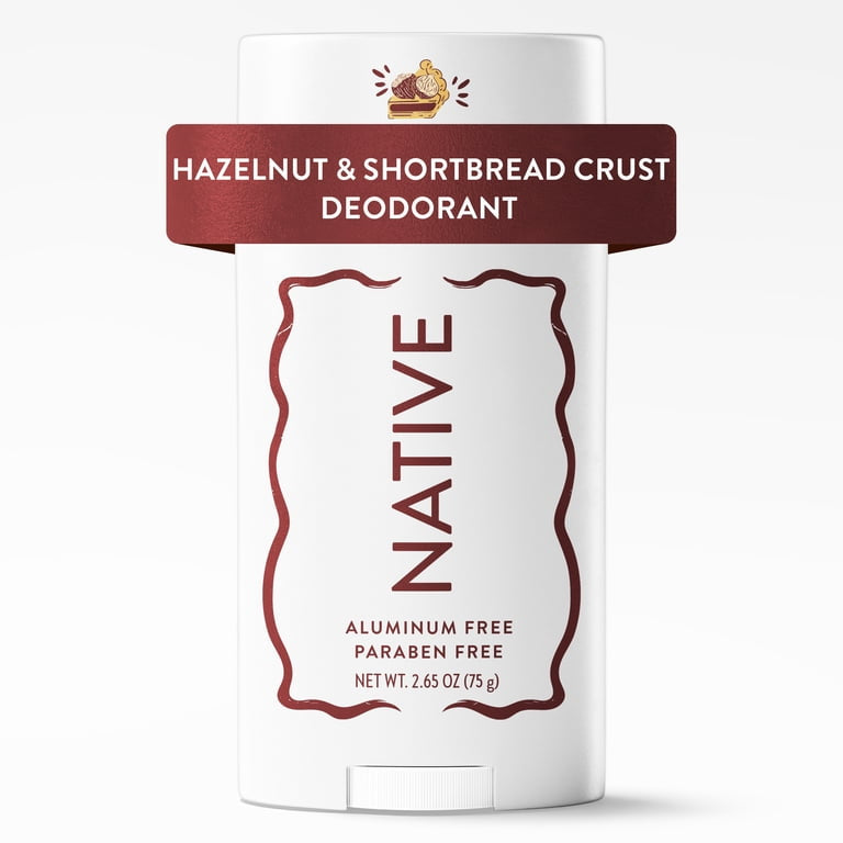 Native Aluminum Free Deodorant, Hazelnut & Shortbread Crust, 2.65oz