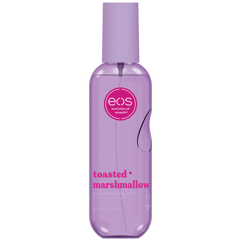 eos Cashmere Body Mist for Women, Toasted Marshmallow, Marshmallow Body Spray, 6 fl oz