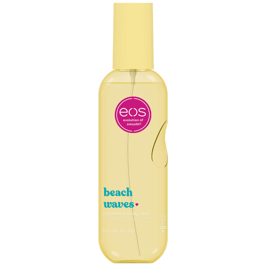 eos Cashmere Body Mist for Women, Beach Waves, Pineapple Coconut Body Spray, 6 fl oz