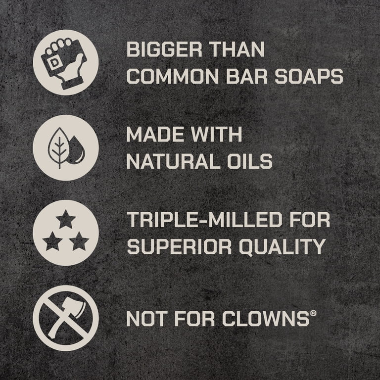 Duke Cannon Big Ass Brick of Soap for Men, Seawolf Scent, 10 oz Bar