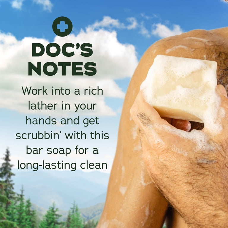 Dr. Squatch Men's Soap, Natural Bar Soap for Men, Fresh Falls, 5 oz