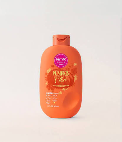 eos Pumpkin Chai Shea Better Body Lotion - 24H Moisture, 16 fl oz