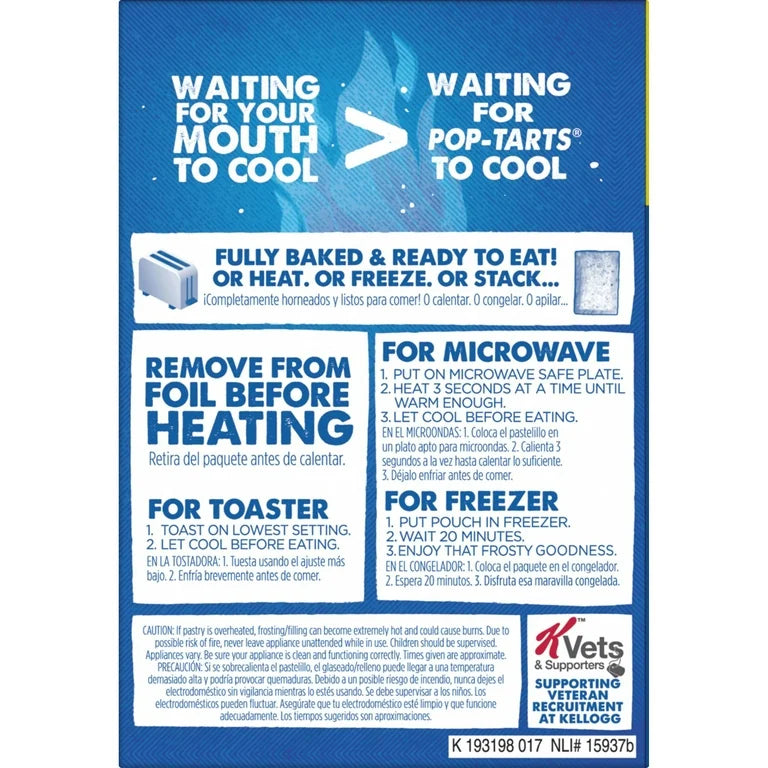 Pop-Tarts Frosted S'mores Toaster Pastries, Breakfast Foods, Shelf-Stable, 27 oz (16 Count)